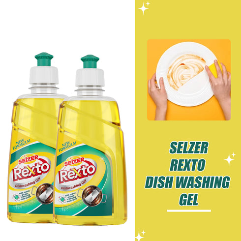 Rexto Dish Washing Gel (Pack of 2)